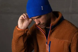 BILLYBELT Bonnet en laine d'agneau Bleu> Bonnets