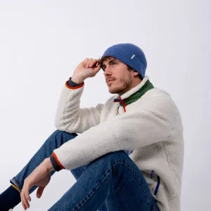 BILLYBELT Bonnet en laine d'agneau Bleu jeans> Bonnets