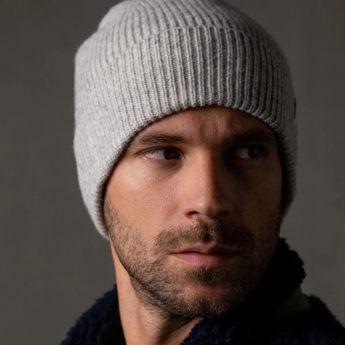BILLYBELT Bonnet en laine d'agneau Gris> Bonnets