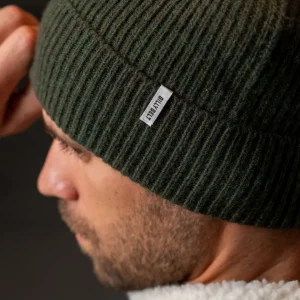 BILLYBELT Bonnet en laine d'agneau Kaki> Bonnets
