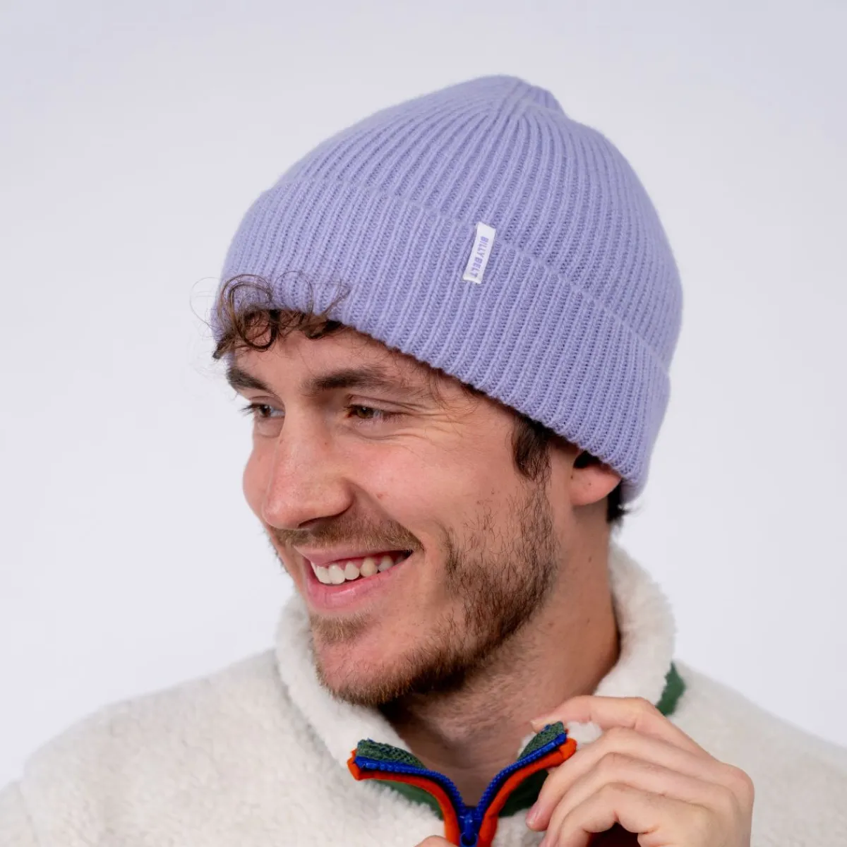 BILLYBELT Bonnet en laine d'agneau Lilas> Bonnets