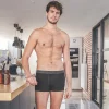 BILLYBELT Boxer en coton biologique Noir> Boxers