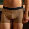 BILLYBELT Boxer en coton biologique Orange stripes> Boxers
