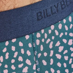 BILLYBELT Boxer en coton biologique Pink savage> Boxers