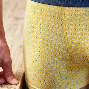 BILLYBELT Boxer en coton biologique Yellow Japan> Boxers