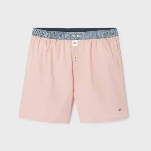 BILLYBELT Caleçon en 100% coton biologique Billy pink> Caleçons