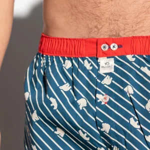 BILLYBELT Caleçon en 100% coton biologique Polar bear> Caleçons