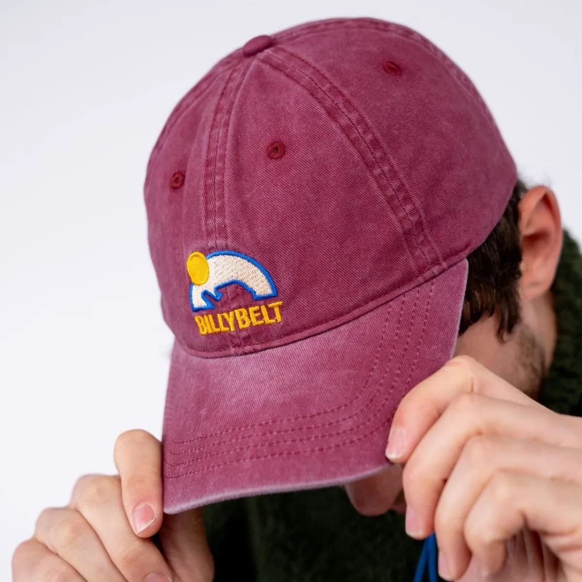 casquette__coton_bordeaux_2.webp BILLYBELT Casquette 100% coton> Casquettes En Coton