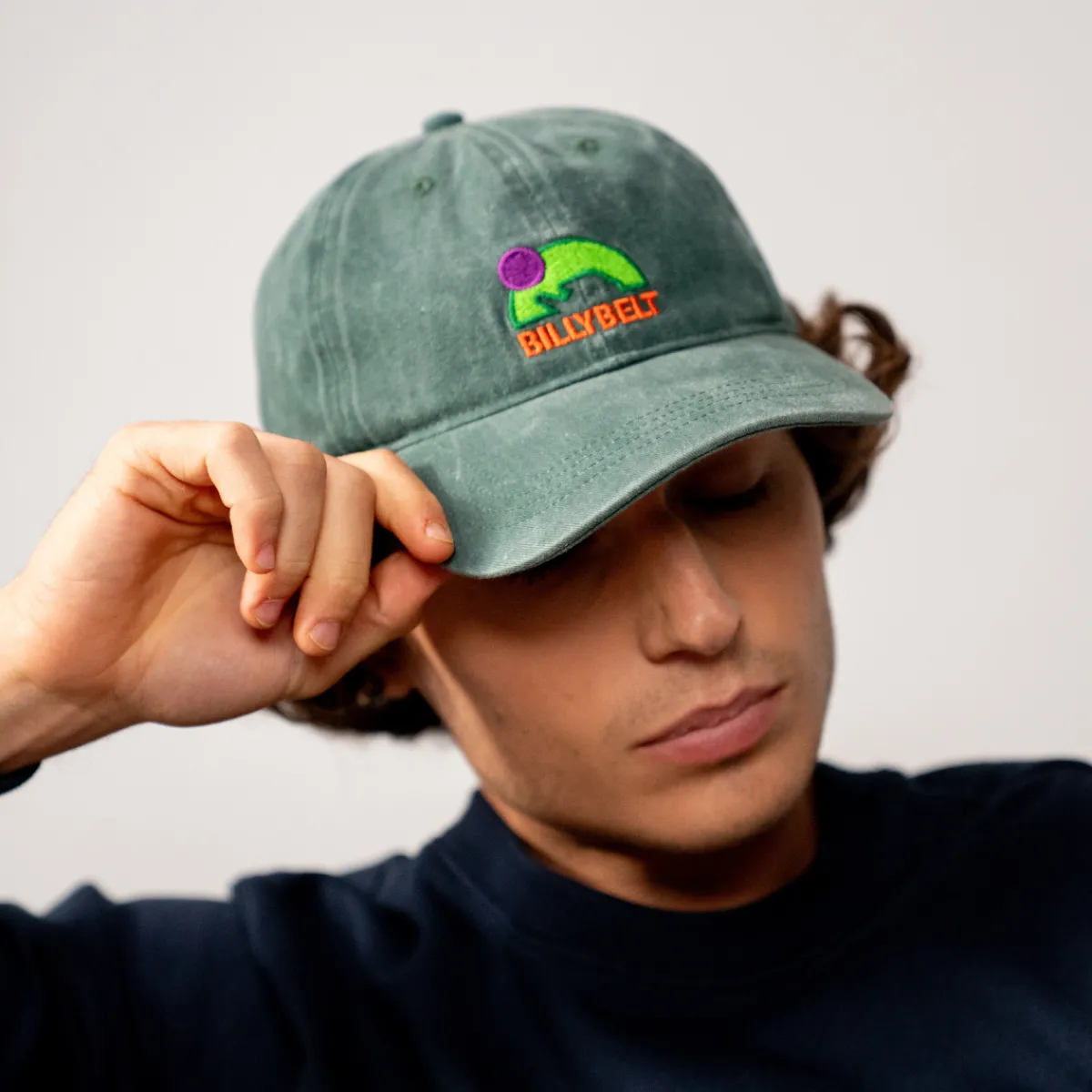 casquette__coton_kaki_0.webp BILLYBELT Casquette 100% coton> Casquettes En Coton