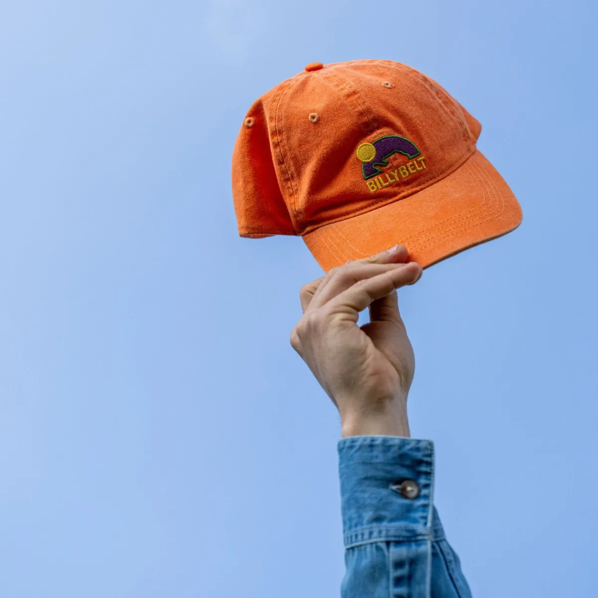 casquette__coton_orange_0.webp BILLYBELT Casquette 100% coton> Casquettes En Coton