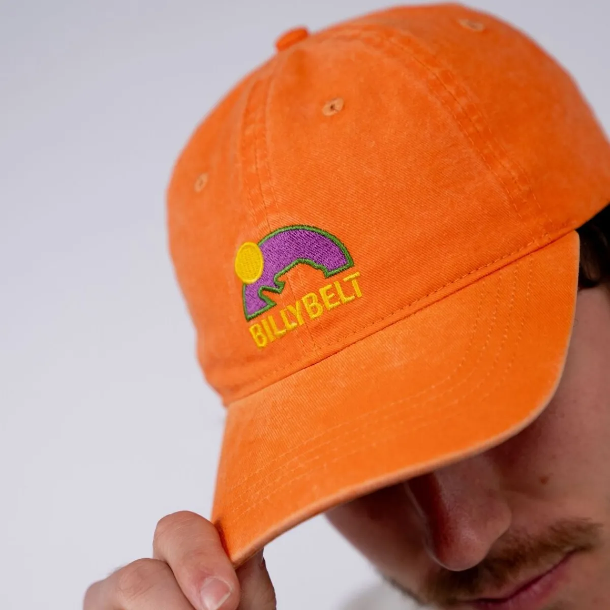 casquette__coton_orange_2.webp BILLYBELT Casquette 100% coton> Casquettes En Coton