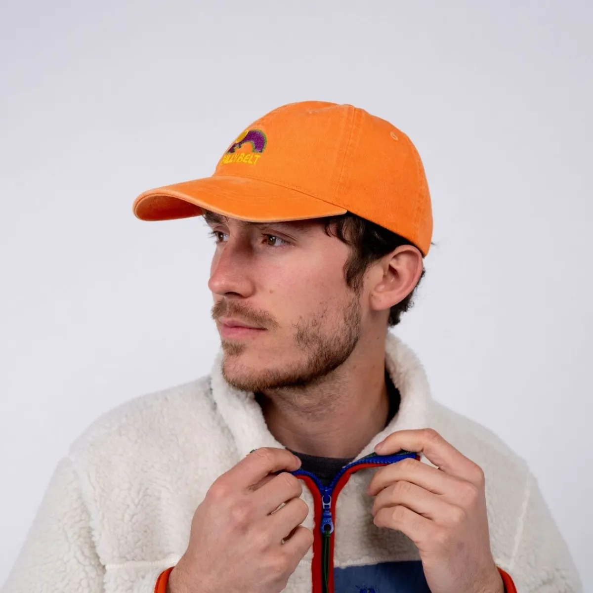casquette__coton_orange_4.webp BILLYBELT Casquette 100% coton> Casquettes En Coton