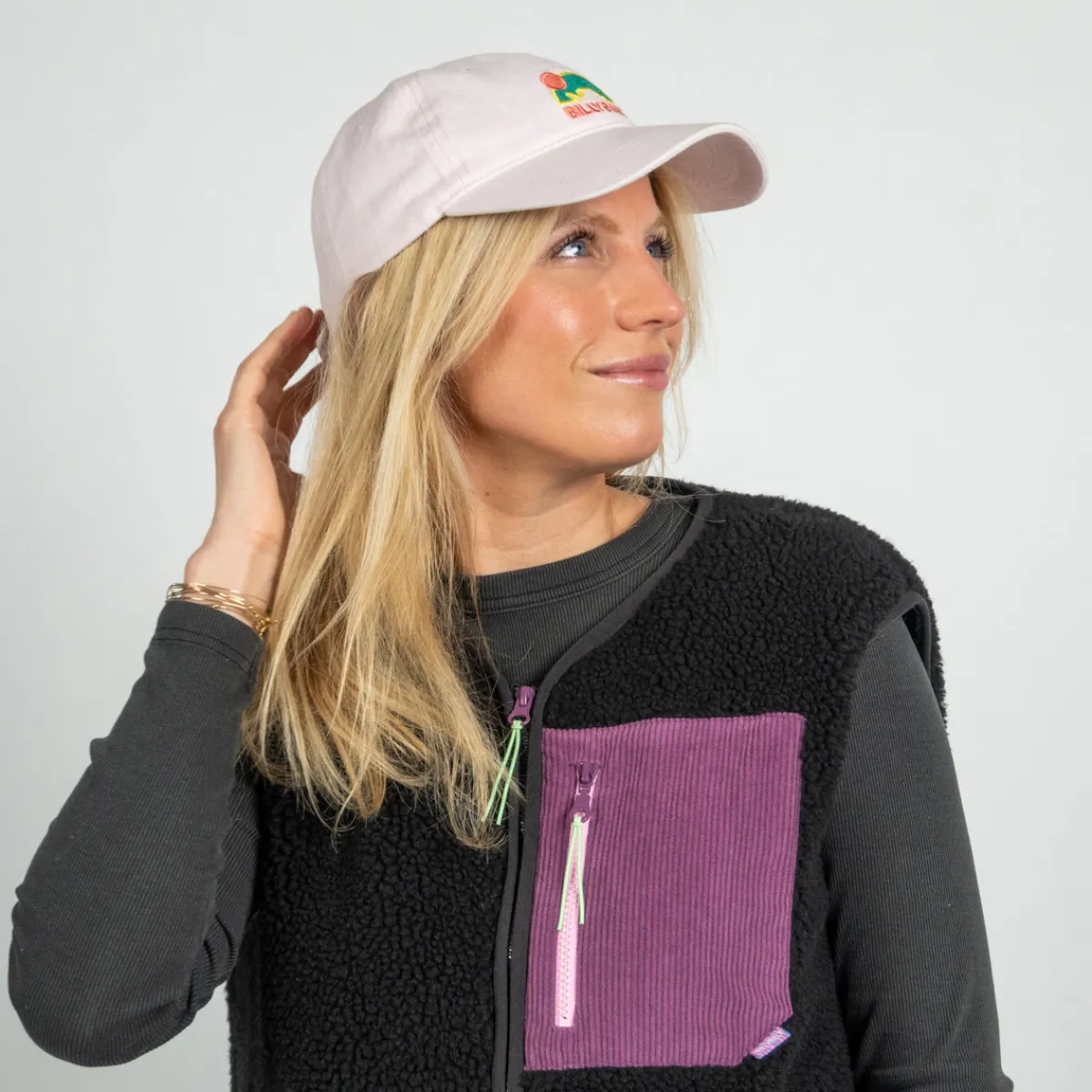 casquette__coton_vieux_rose_3.webp BILLYBELT Casquette 100% coton> Casquettes En Coton