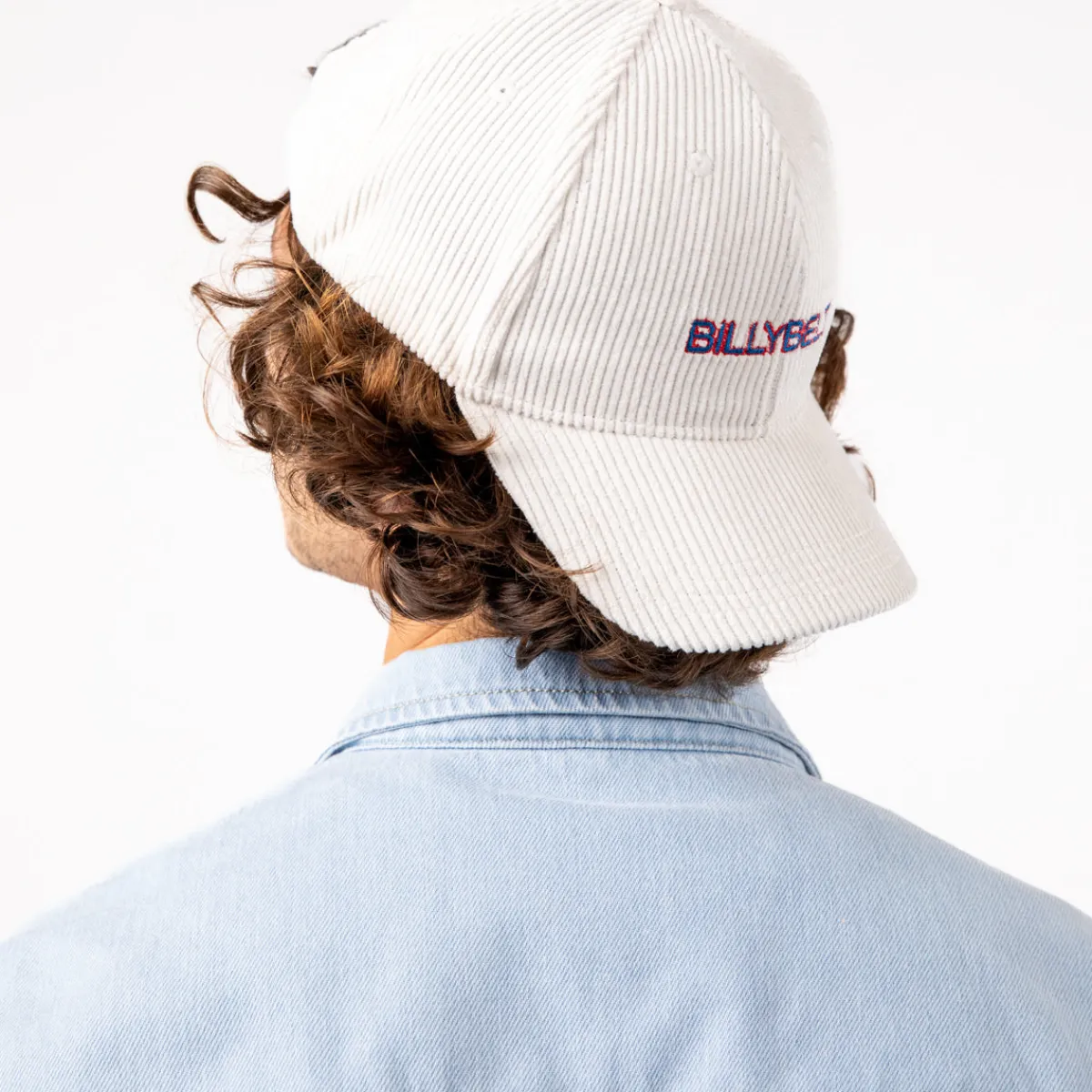 casquette_velours_blanc_2.webp BILLYBELT Casquette velours> Casquettes En Velours