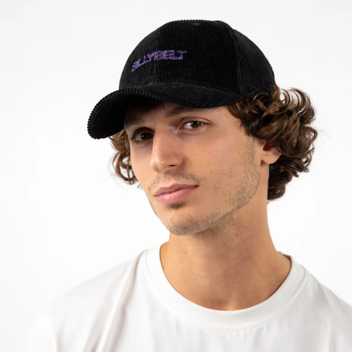 casquette_velours_noir_0.webp BILLYBELT Casquette velours> Casquettes En Velours