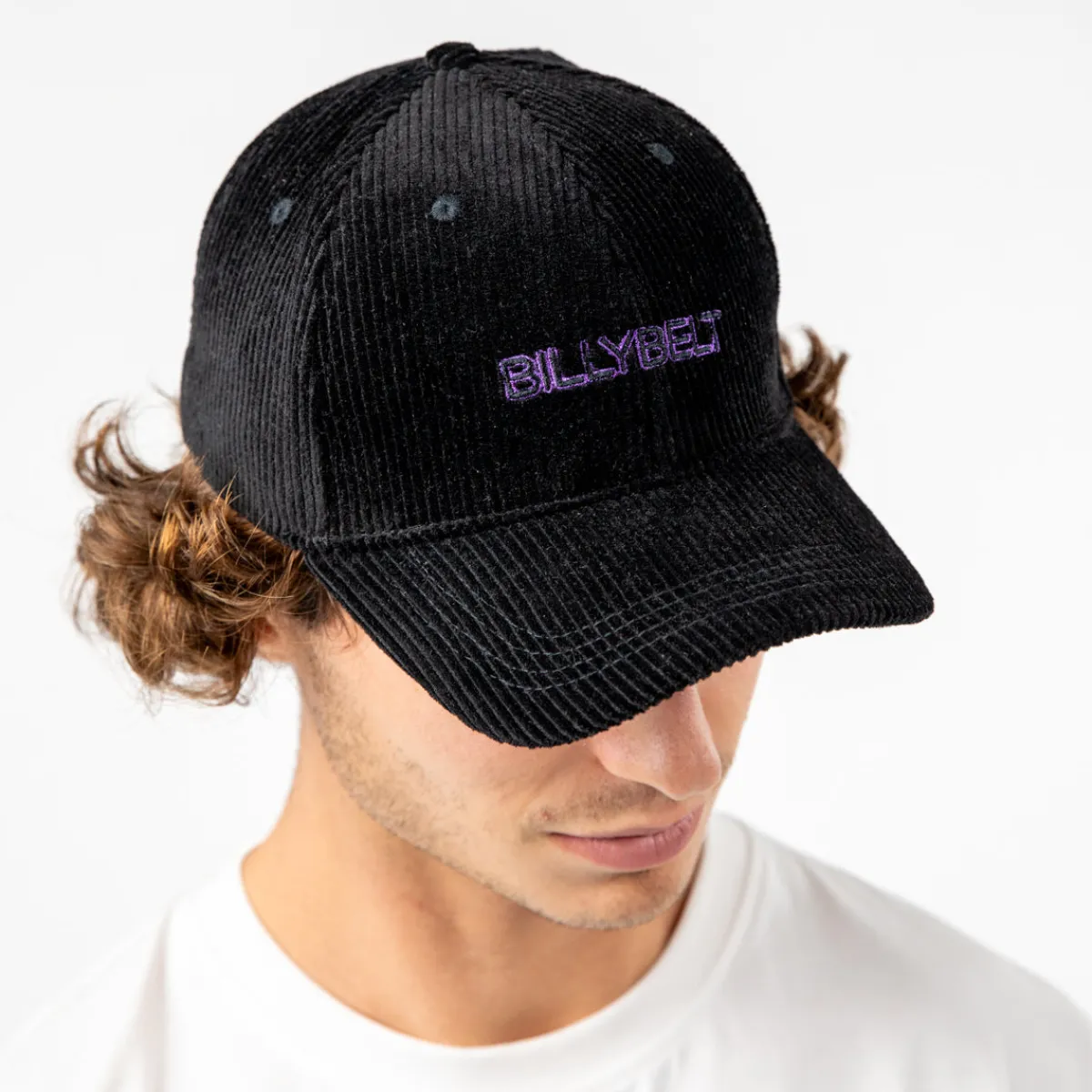 casquette_velours_noir_3.webp BILLYBELT Casquette velours> Casquettes En Velours