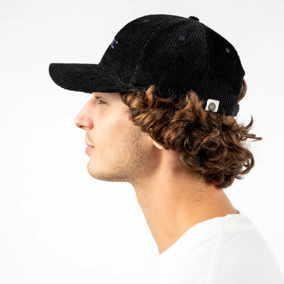 casquette_velours_noir_4.webp BILLYBELT Casquette velours> Casquettes En Velours