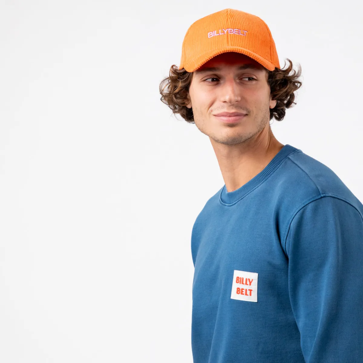 casquette_velours_orange_0.webp BILLYBELT Casquette velours> Casquettes En Velours