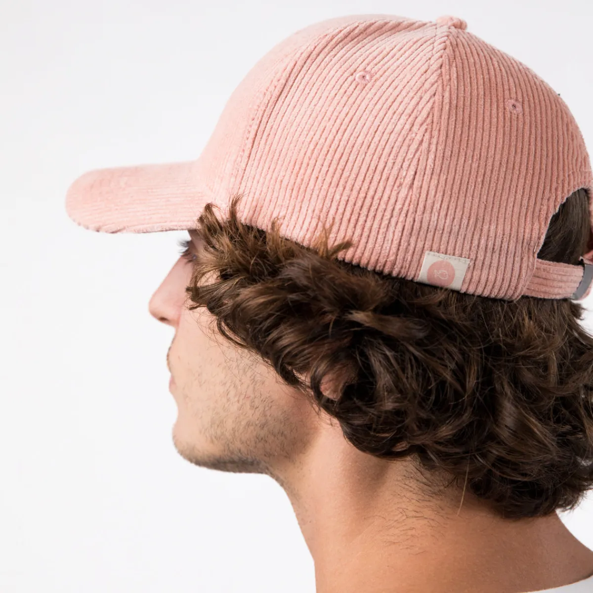 casquette_velours_rose_4.webp BILLYBELT Casquette velours> Casquettes En Velours