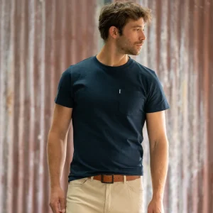 BILLYBELT Ceinture en cuir - Effet lisse - Marron glacé>Homme Ceintures En Cuir Homme