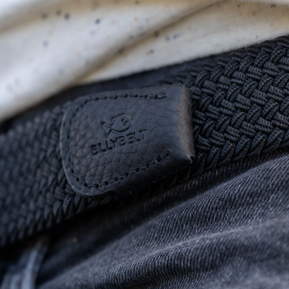 ceinture_tresse_lastique_all_black_3.webp BILLYBELT Ceinture tressée élastique All black>Homme Ceintures Tressées Unies