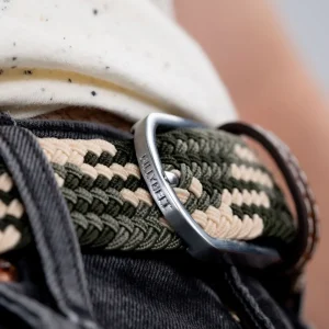 BILLYBELT Ceinture tressée élastique Amazonie>Homme Ceintures Tressées Multicolores