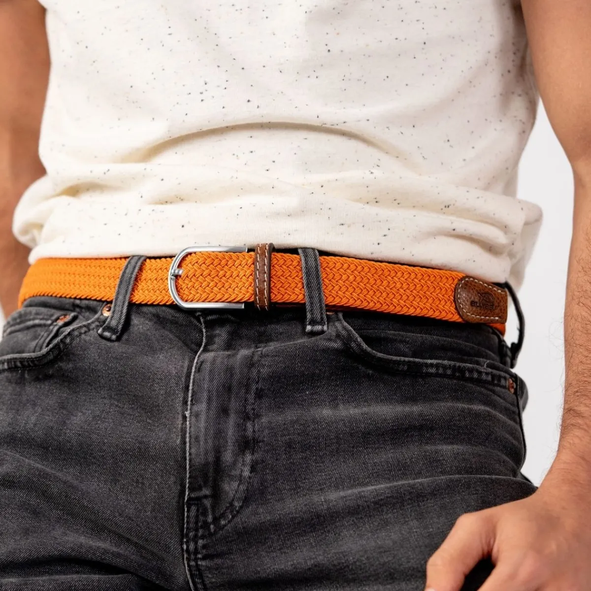 ceinture_tresse_lastique_arizona_0.webp BILLYBELT Ceinture tressée élastique Arizona>Homme Ceintures Tressées Unies