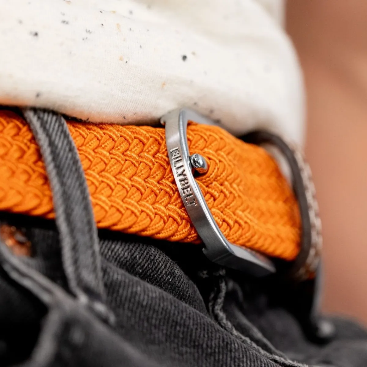 ceinture_tresse_lastique_arizona_2.webp BILLYBELT Ceinture tressée élastique Arizona>Homme Ceintures Tressées Unies