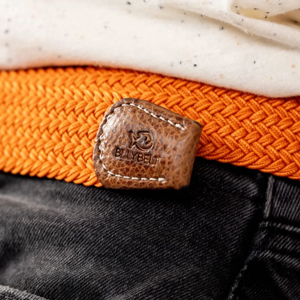 ceinture_tresse_lastique_arizona_3.webp BILLYBELT Ceinture tressée élastique Arizona>Homme Ceintures Tressées Unies