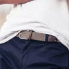 BILLYBELT Ceinture tressée élastique Beige taupe>Homme Ceintures Tressées Unies