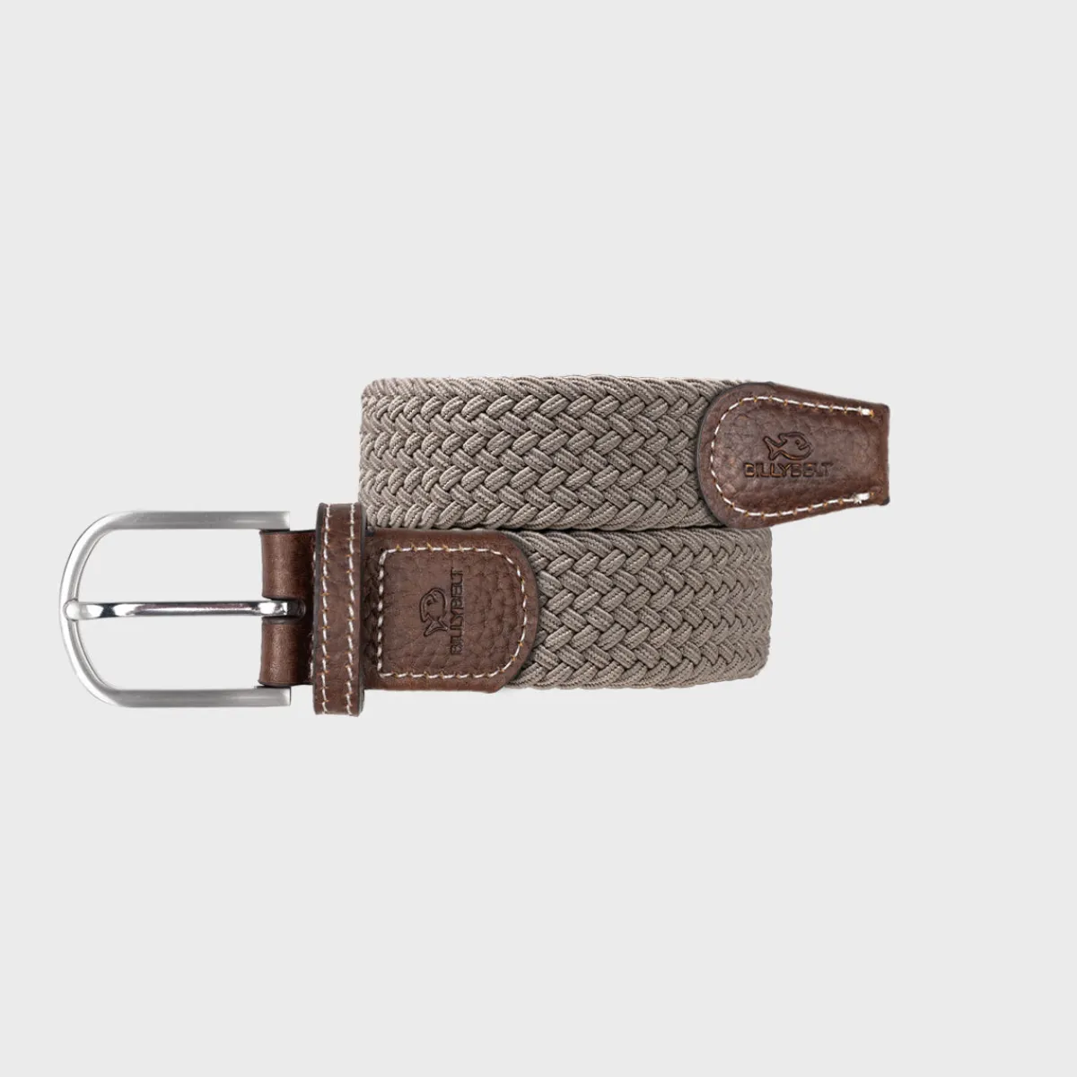 ceinture_tresse_lastique_beige_taupe_1.webp BILLYBELT Ceinture tressée élastique Beige taupe>Homme Ceintures Tressées Unies