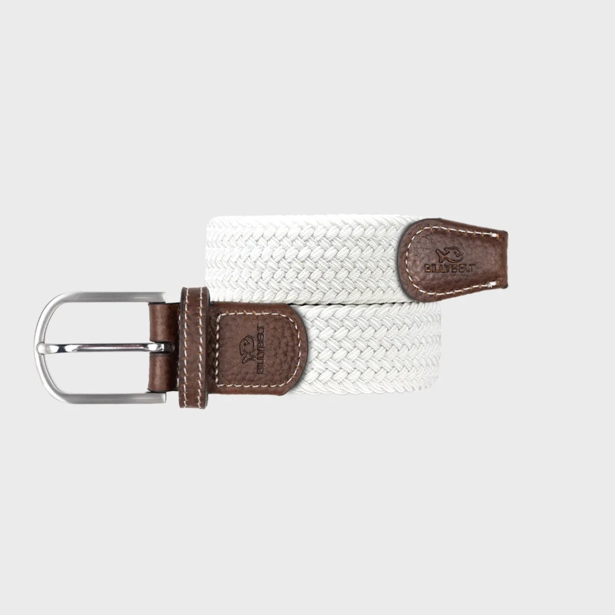 ceinture_tresse_lastique_blanc_coco_1.webp BILLYBELT Ceinture tressée élastique Blanc coco>Homme Ceintures Tressées Unies
