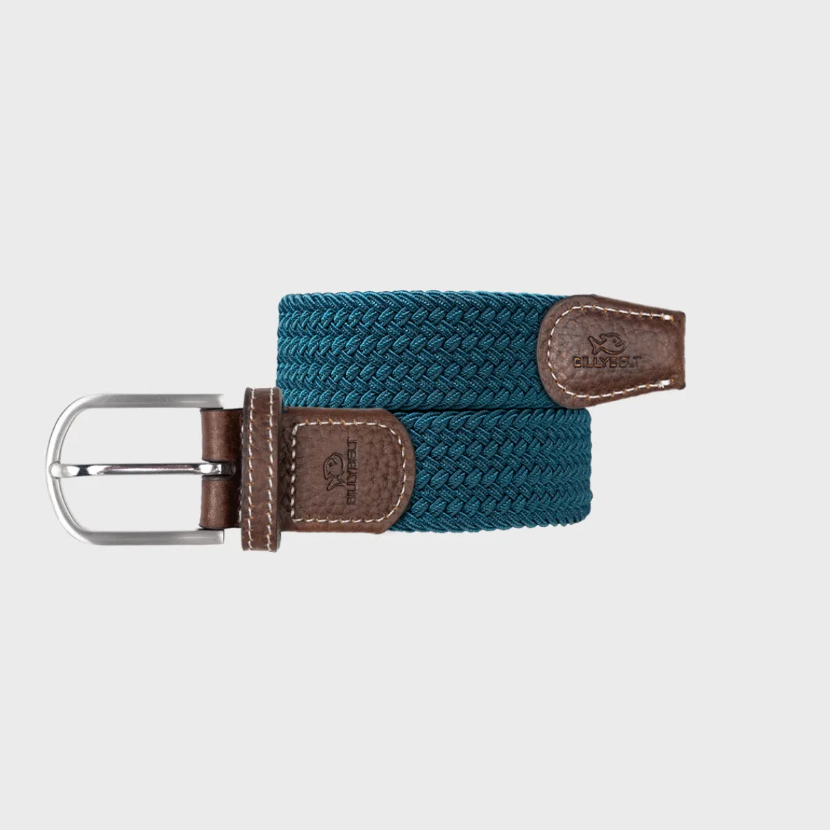 ceinture_tresse_lastique_bleu_carabes_1.webp BILLYBELT Ceinture tressée élastique Bleu caraïbes>Homme Ceintures Tressées Unies