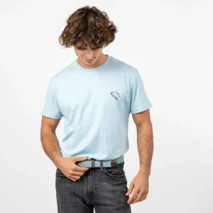 BILLYBELT Ceinture tressée élastique Bleu nuage>Homme Ceintures Tressées Unies