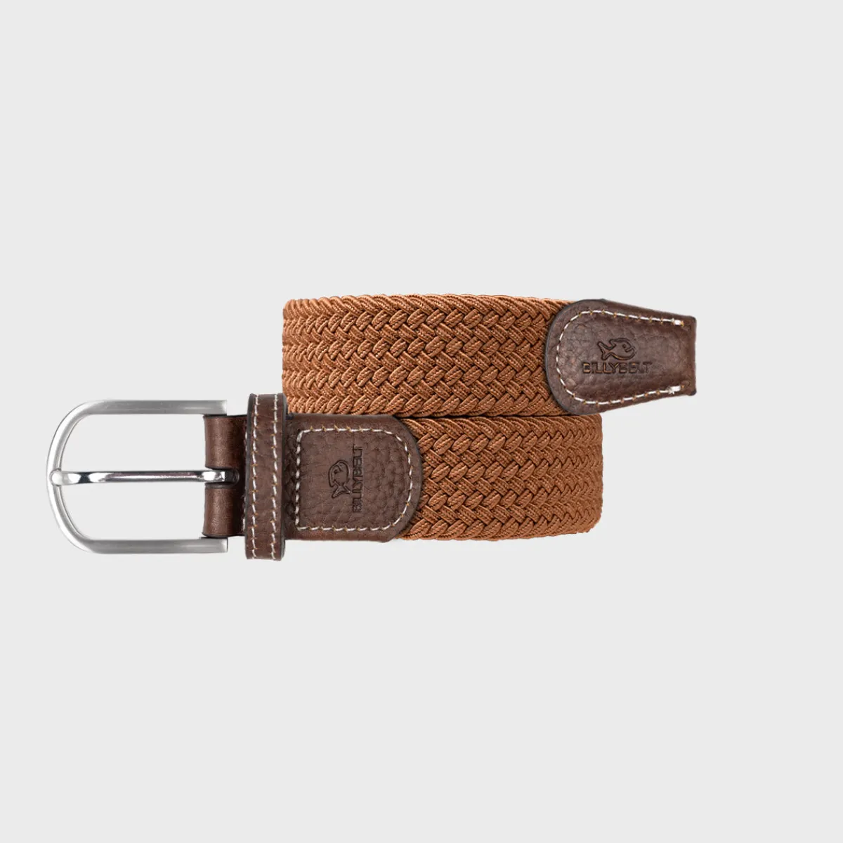 ceinture_tresse_lastique_caramel_1.webp BILLYBELT Ceinture tressée élastique Caramel>Homme Ceintures Tressées Unies