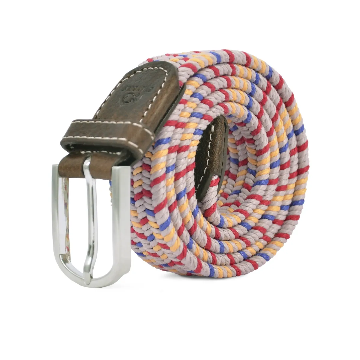 ceinture_tresse_lastique_coton_cir__bass_1.webp BILLYBELT Ceinture tressée élastique Coton ciré - Bass>Homme Ceintures En Coton Ciré | Ceintures Tressées Multicolores