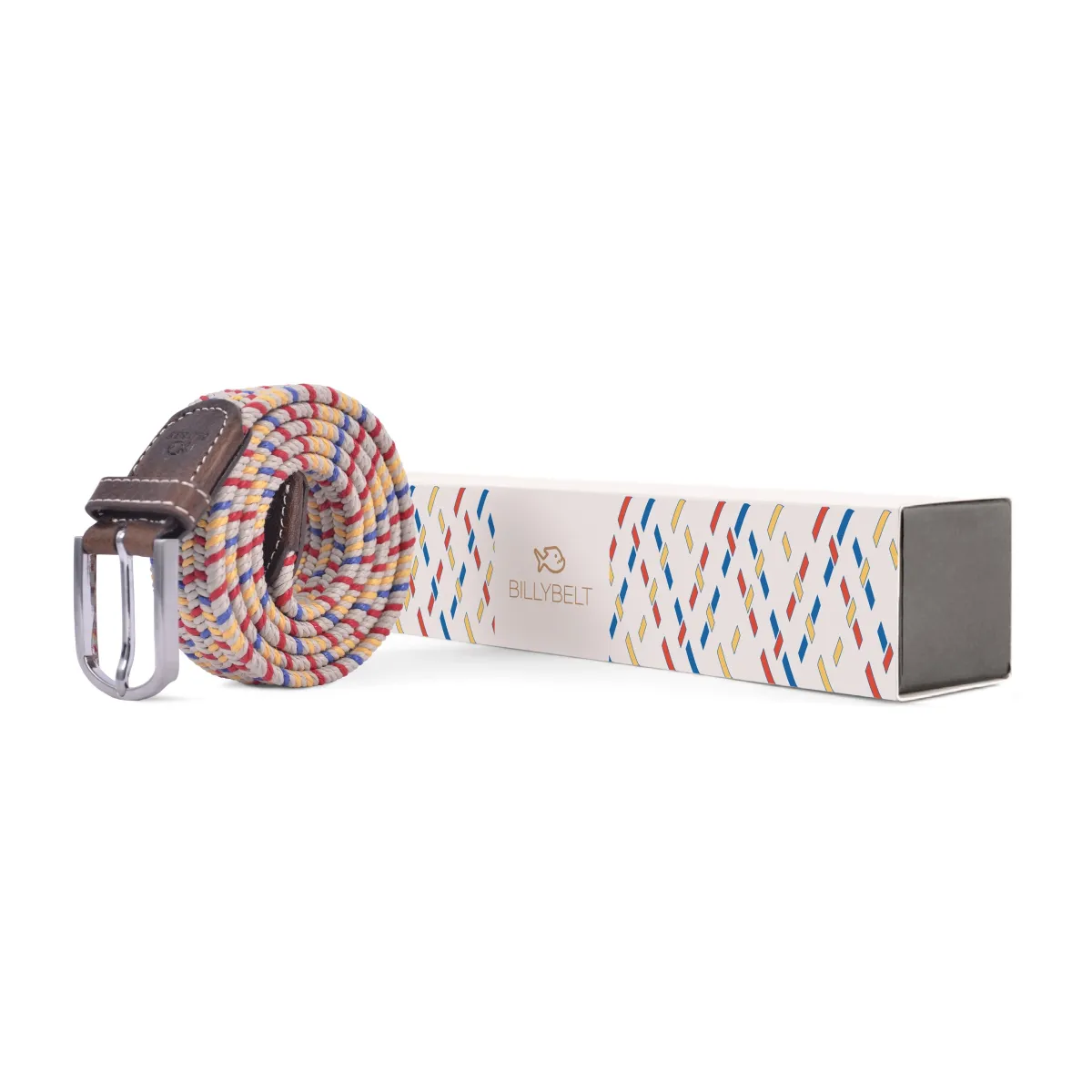 ceinture_tresse_lastique_coton_cir__bass_4.webp BILLYBELT Ceinture tressée élastique Coton ciré - Bass>Homme Ceintures En Coton Ciré | Ceintures Tressées Multicolores