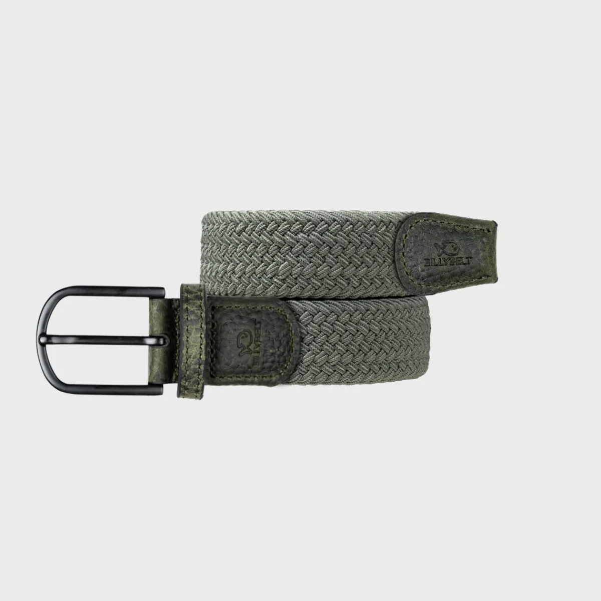 ceinture_tresse_lastique_dark_forest_1.webp BILLYBELT Ceinture tressée élastique Dark forest>Homme Ceintures Tressées Unies