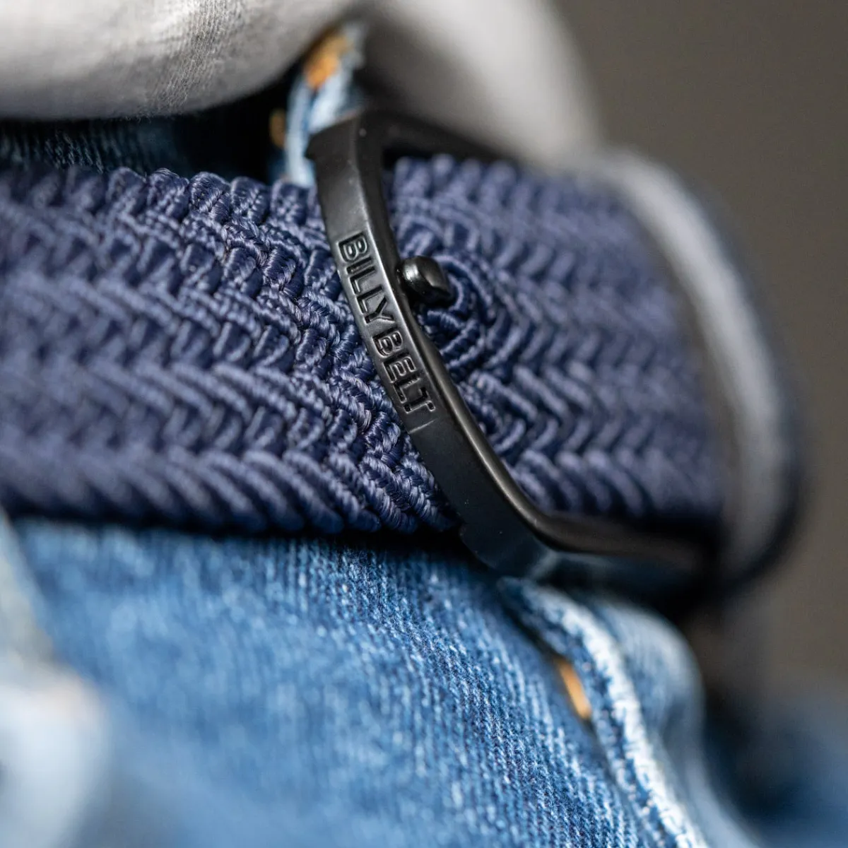 ceinture_tresse_lastique_deep_water_2.webp BILLYBELT Ceinture tressée élastique Deep water>Homme Ceintures Tressées Unies