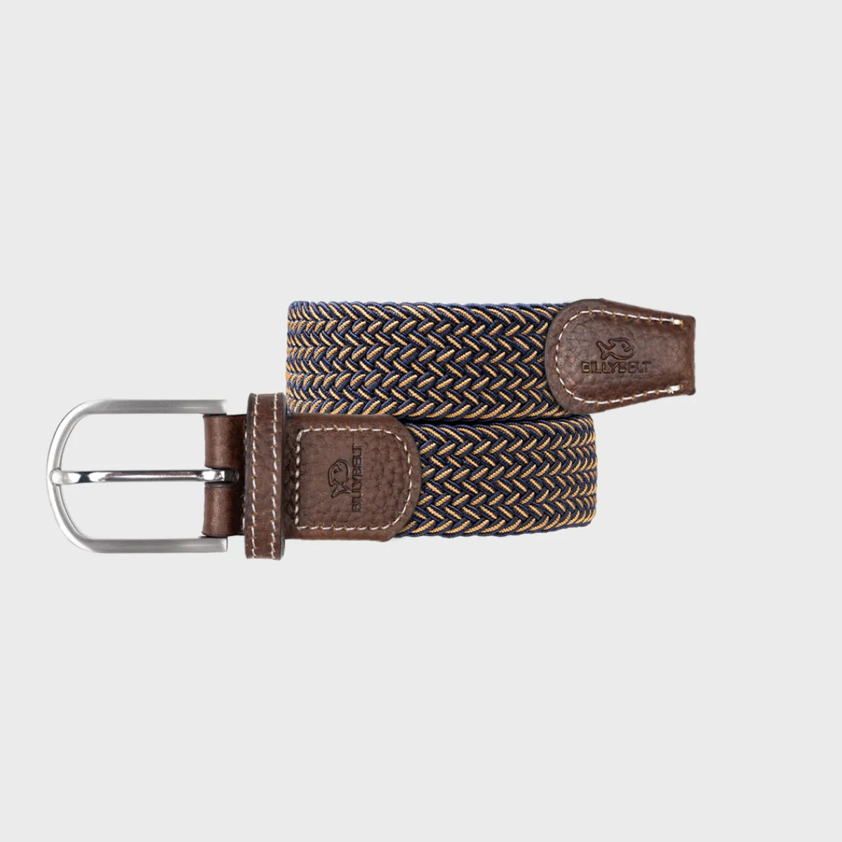 ceinture_tresse_lastique_havane_1.webp BILLYBELT Ceinture tressée élastique Havane>Homme Ceintures Tressées Multicolores