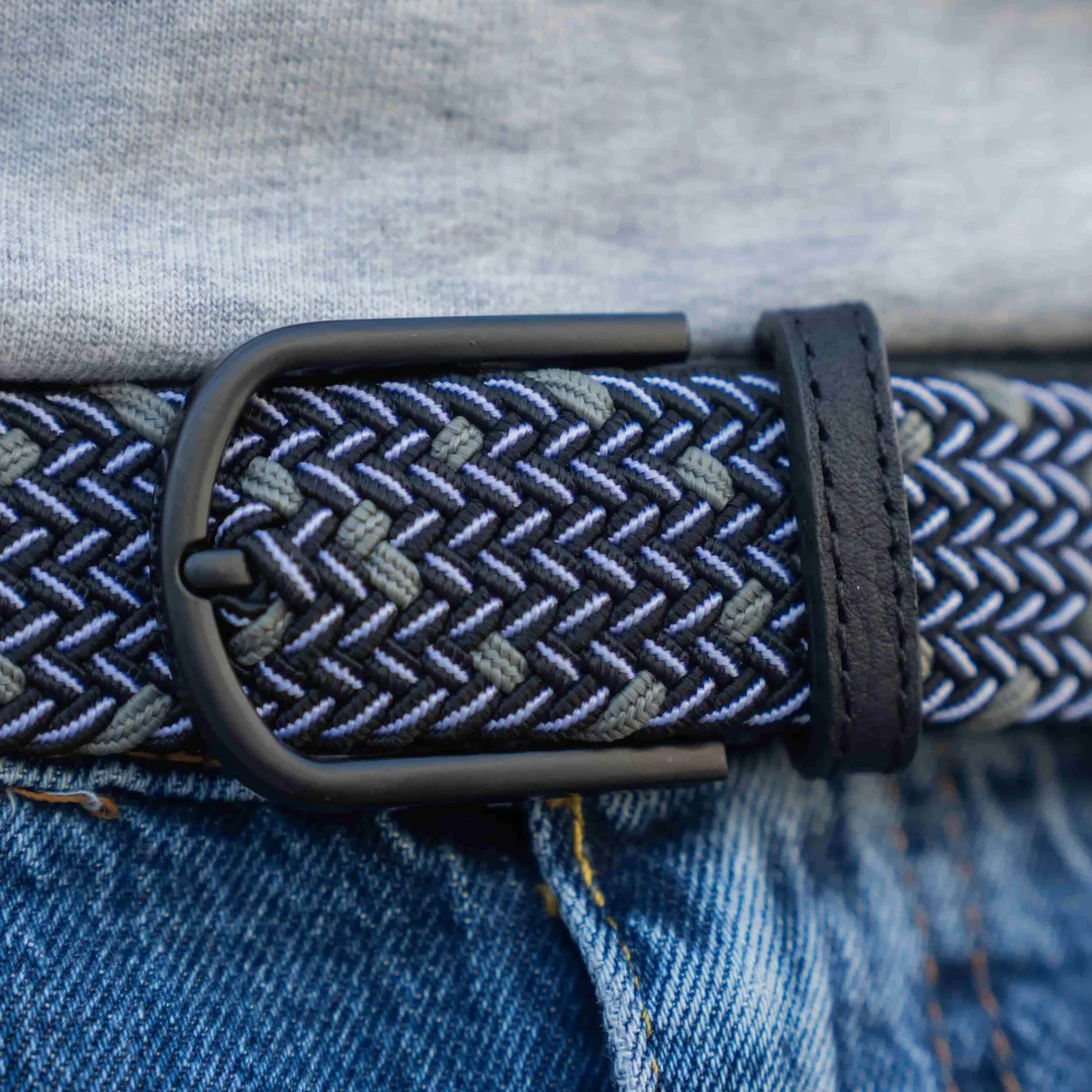 ceinture_tresse_lastique_kalta_2.webp BILLYBELT Ceinture tressée élastique Kalta>Homme Ceintures Tressées Multicolores