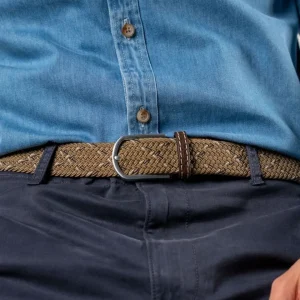 BILLYBELT Ceinture tressée élastique Kilimandjaro>Homme Ceintures Tressées Multicolores