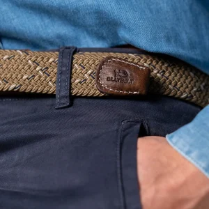 BILLYBELT Ceinture tressée élastique Kilimandjaro>Homme Ceintures Tressées Multicolores
