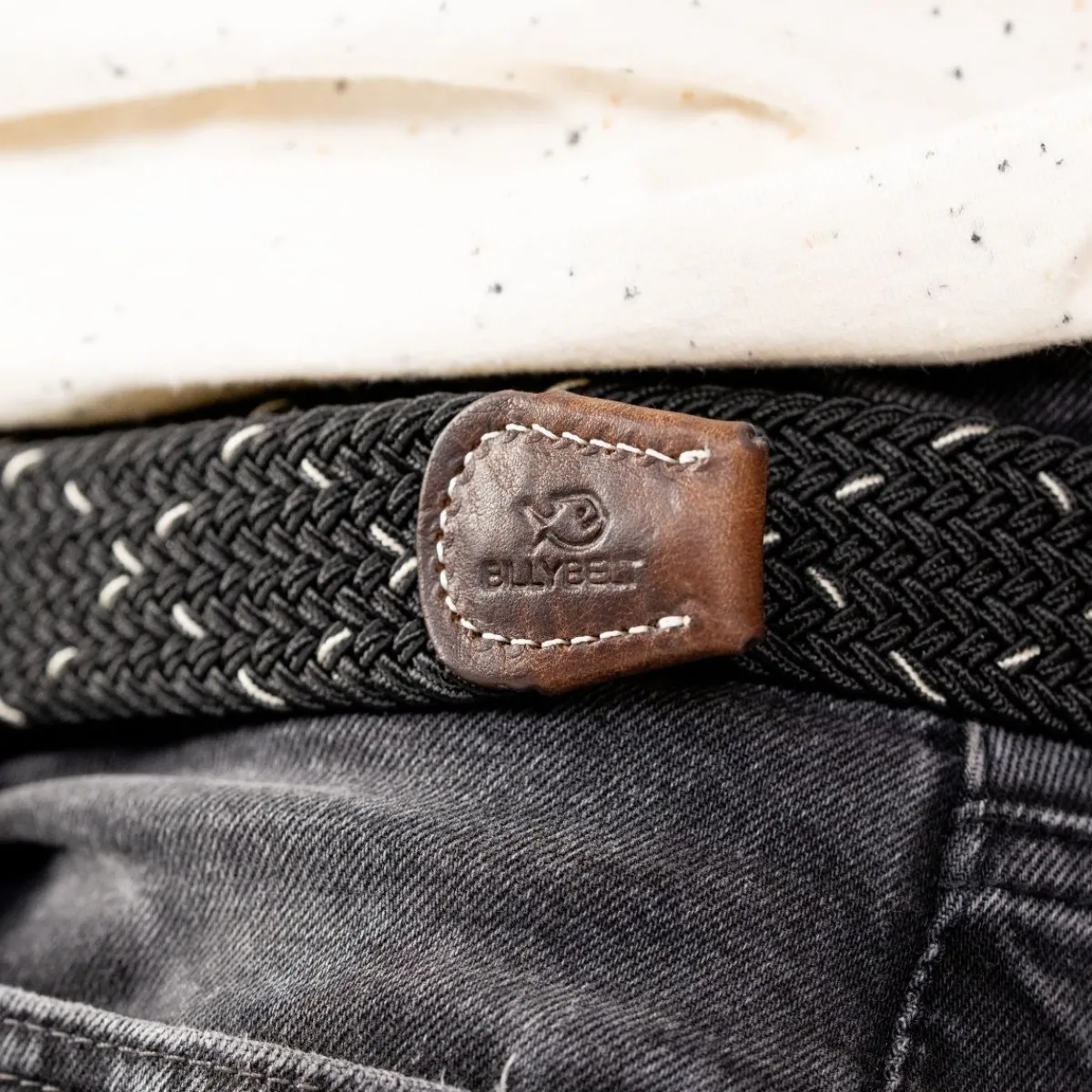 ceinture_tresse_lastique_kiruna_3.webp BILLYBELT Ceinture tressée élastique Kiruna>Homme Ceintures Tressées Multicolores