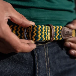 BILLYBELT Ceinture tressée élastique Lima>Homme Ceintures Tressées Multicolores