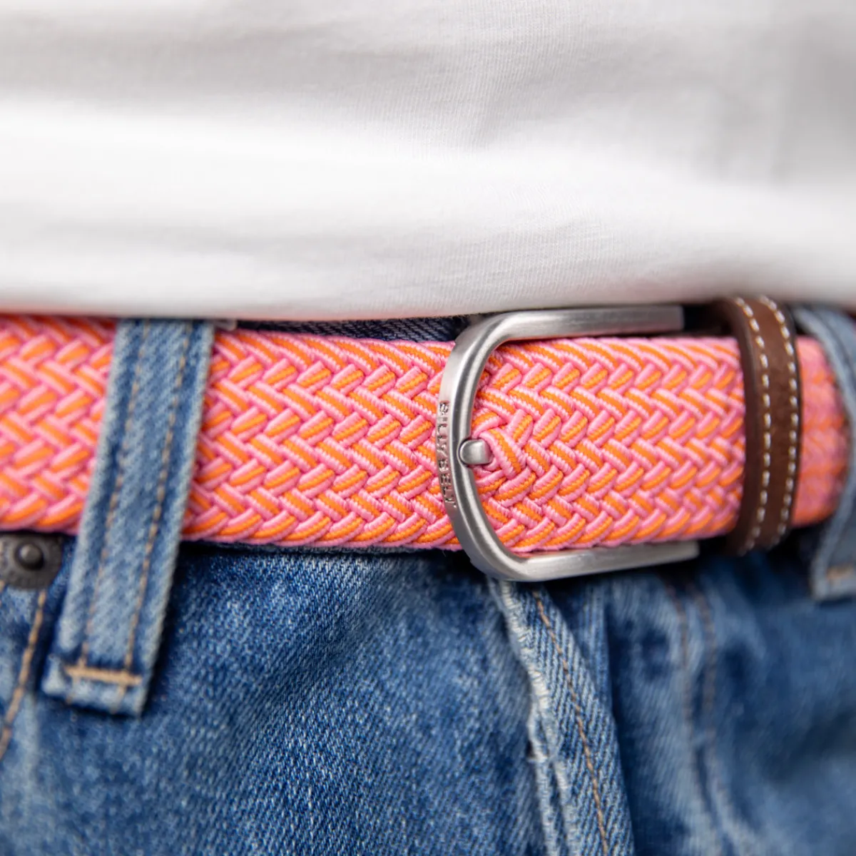 ceinture_tresse_lastique_miami_0.webp BILLYBELT Ceinture tressée élastique Miami>Homme Ceintures Tressées Multicolores