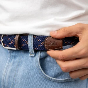 BILLYBELT Ceinture tressée élastique Narvik>Homme Ceintures Tressées Multicolores