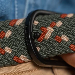 BILLYBELT Ceinture tressée élastique Orénoque>Homme Ceintures Tressées Multicolores