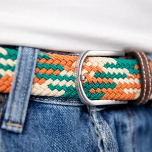 BILLYBELT Ceinture tressée élastique Palmira>Homme Ceintures Tressées Multicolores