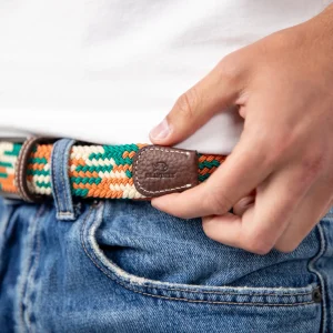 BILLYBELT Ceinture tressée élastique Palmira>Homme Ceintures Tressées Multicolores